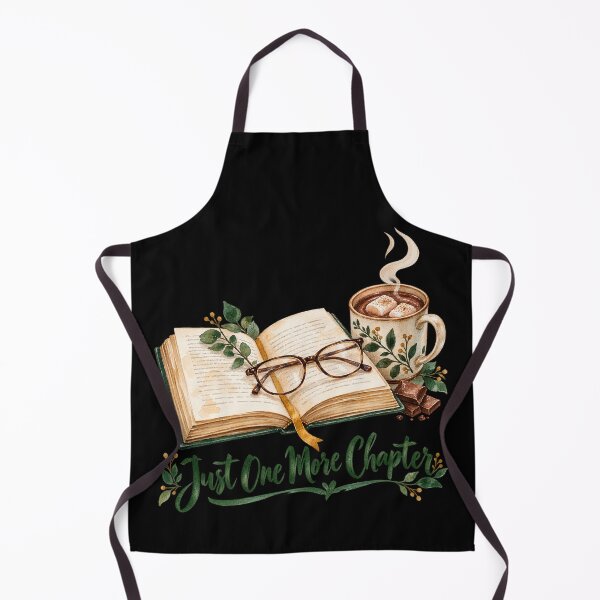 Item preview, Just One More Chapter Cozy Watercolor Reading designed and sold by Ela-graphicwiz.