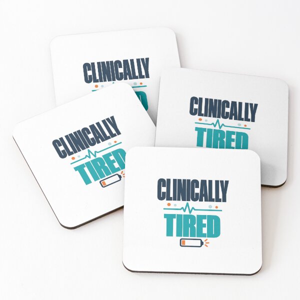 Item preview, Clinically Tired Medical Student Design designed and sold by Margaret-Made.
