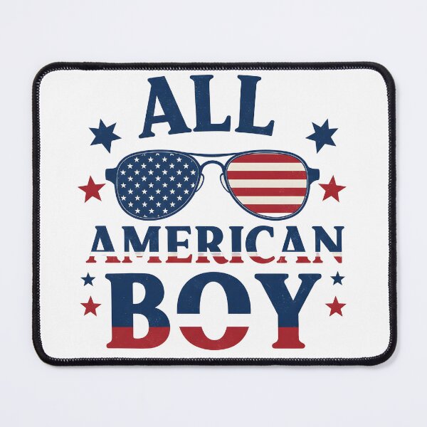 Item preview, All American Boy Patriotic Flag Sunglasses designed and sold by H.M. Bright Design.