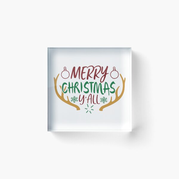 Item preview, Merry Christmas Yall Southern Christmas Quote Holiday Vibes designed and sold by FuzionRaptor.