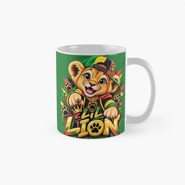 Item preview, Lil Lion Reggae Vibe Cute Baby Lion King Streetwear Art   designed and sold by digitalbob60.