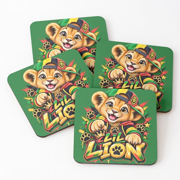 Item preview, Lil Lion Reggae Vibe Cute Baby Lion King Streetwear Art   designed and sold by digitalbob60.