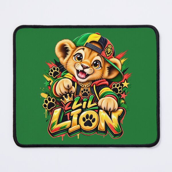 Item preview, Lil Lion Reggae Vibe Cute Baby Lion King Streetwear Art designed and sold by digitalbob60.