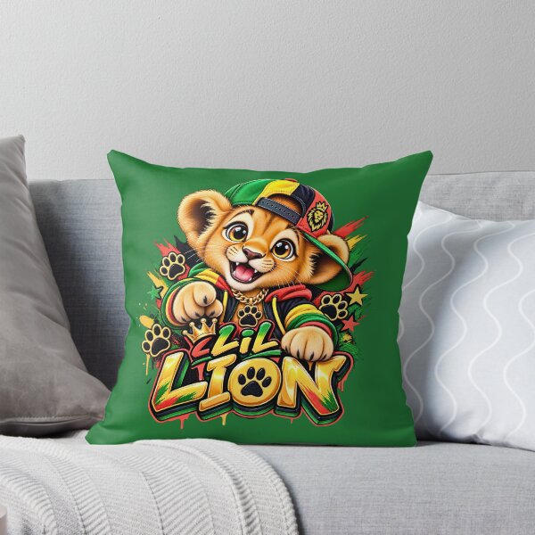 Item preview, Lil Lion Reggae Vibe Cute Baby Lion King Streetwear Art   designed and sold by digitalbob60.
