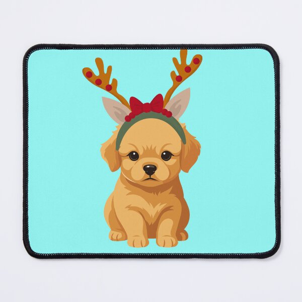 Item preview, Golden Retriever Cute Christmas puppy designed and sold by stormk10.