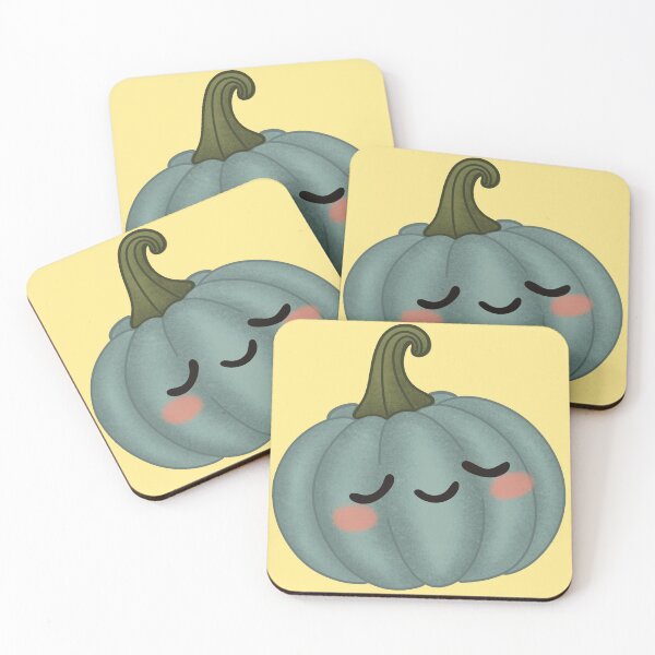 Item preview, Resting Pumpkin Face Cute Fall Illustration designed and sold by creartdsign.