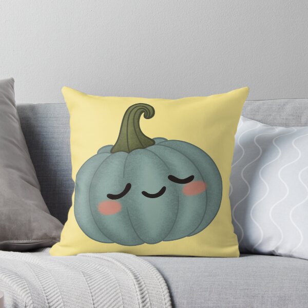 Item preview, Resting Pumpkin Face Cute Fall Illustration designed and sold by creartdsign.