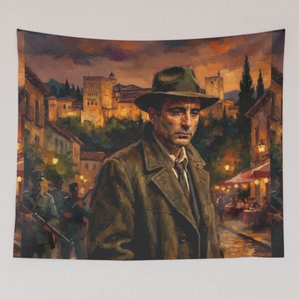 Item preview, Death in Granada Fine Art Tribute designed and sold by Art's Diner.