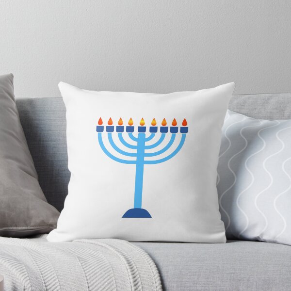 Item preview, Happy Hanukkah Menorah candles designed and sold by Inspirationmotivation.