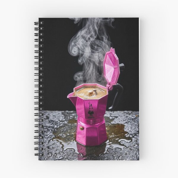 Item preview, Pink Italian Moka Pot designed and sold by Cafetera Moka Italiana.