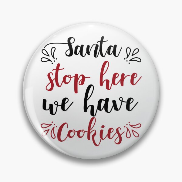 Item preview, Santa Stop Here Christmas Quote Funny Holiday Vibes designed and sold by FuzionRaptor.