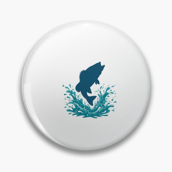 Item preview, Leaping Bass Fishing designed and sold by Nichely.