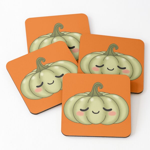 Item preview, Peaceful Green Pumpkin Cute Fall Character designed and sold by creartdsign.