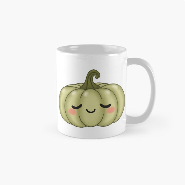 Item preview, Peaceful Green Pumpkin Cute Fall Character designed and sold by creartdsign.