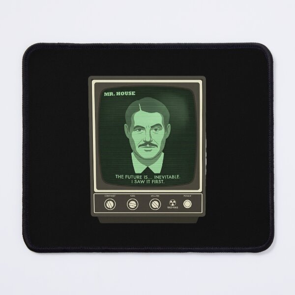 Item preview, Mr. House Retro TV Monitor - Fallout Quote Art designed and sold by qfa Originals.