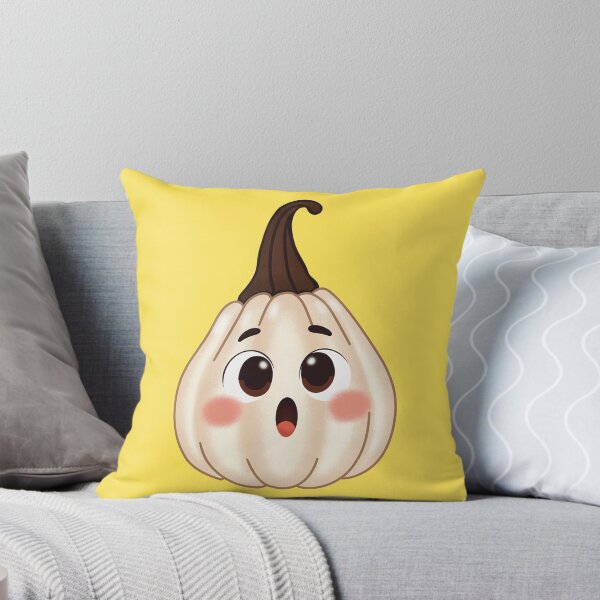 Item preview, Surprised White Pumpkin Cute Fall Character designed and sold by creartdsign.
