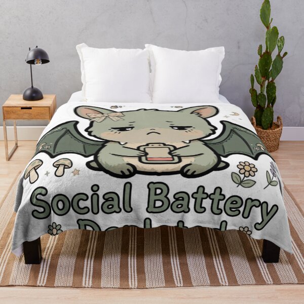 Item preview, Social Battery Depleted designed and sold by DkSpirit.
