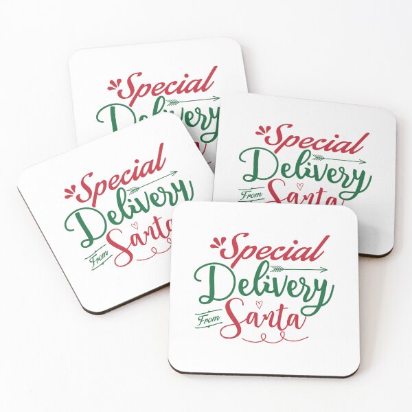 Item preview, Special Delivery Santa Christmas Quote Festive Holiday Vibes designed and sold by FuzionRaptor.