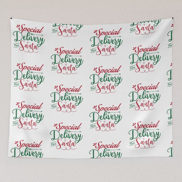 Item preview, Special Delivery Santa Christmas Quote Festive Holiday Vibes designed and sold by FuzionRaptor.