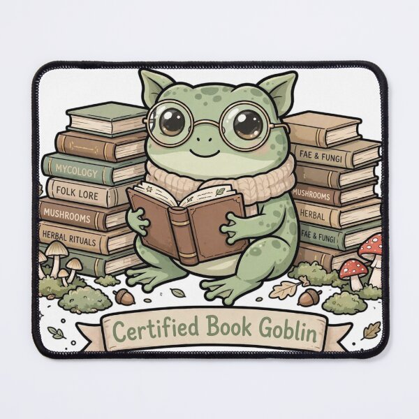 Item preview, Certified Book Goblin Frog designed and sold by DkSpirit.