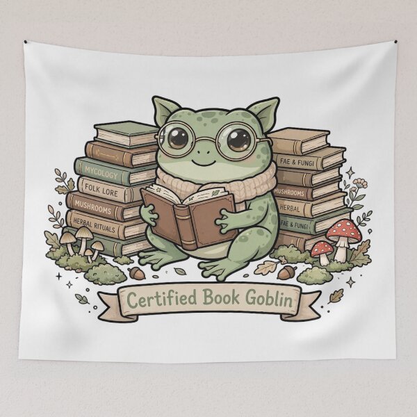 Item preview, Certified Book Goblin Frog designed and sold by DkSpirit.