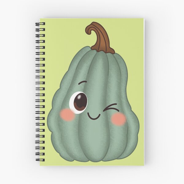 Item preview, Winking Green Pumpkin Cute Fall Character designed and sold by creartdsign.