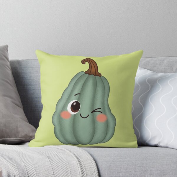 Item preview, Winking Green Pumpkin Cute Fall Character designed and sold by creartdsign.