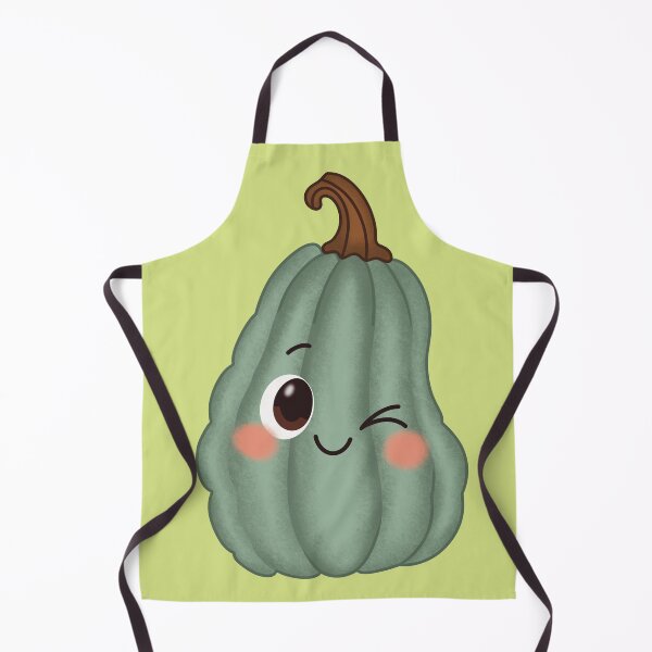 Item preview, Winking Green Pumpkin Cute Fall Character designed and sold by creartdsign.