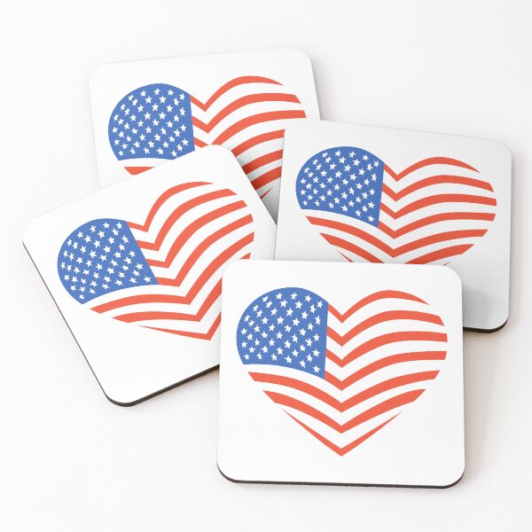 Item preview, Stars & Stripes Heart designed and sold by Solika O'Neill.