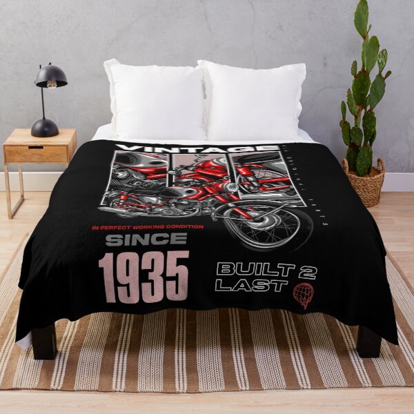 Item preview, Vintage Motorcycle Bikers Motorbike Birthday 1935 designed and sold by JRRTs.