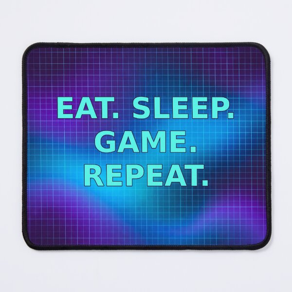 Item preview, Eat Sleep Game Repeat designed and sold by Nichely.
