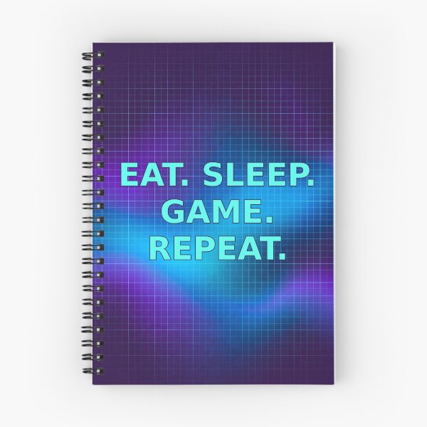 Artikelvorschau, Eat Sleep Game Repeat entworfen und verkauft von Nichely.