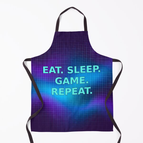 Item preview, Eat Sleep Game Repeat designed and sold by Nichely.