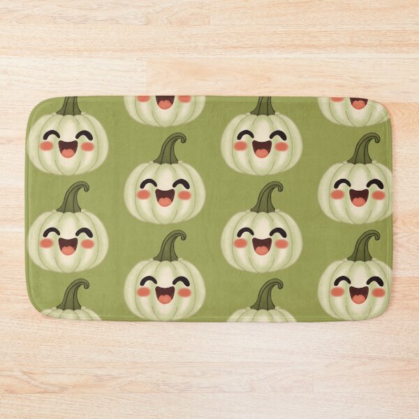 Item preview, Happy White Pumpkin Cute Fall Illustration designed and sold by creartdsign.