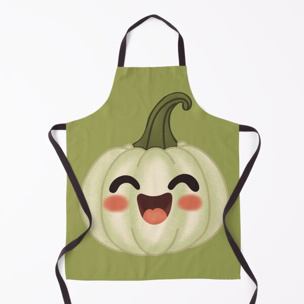 Item preview, Happy White Pumpkin Cute Fall Illustration designed and sold by creartdsign.