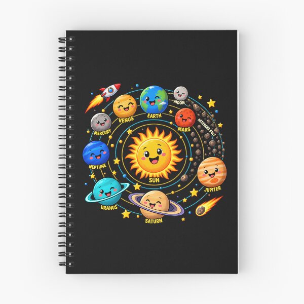 Item preview, Boys Loves Planets Space System Lover Retro Solar designed and sold by Genius Geek.