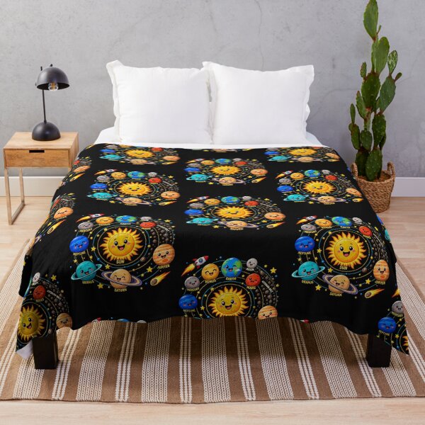 Item preview, Boys Loves Planets Space System Lover Retro Solar designed and sold by Genius Geek.