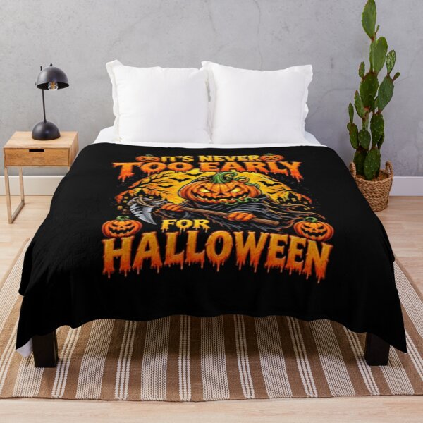 Item preview, Its Never Too Early For Halloween Pumpkin Reaper designed and sold by alvablakefg.