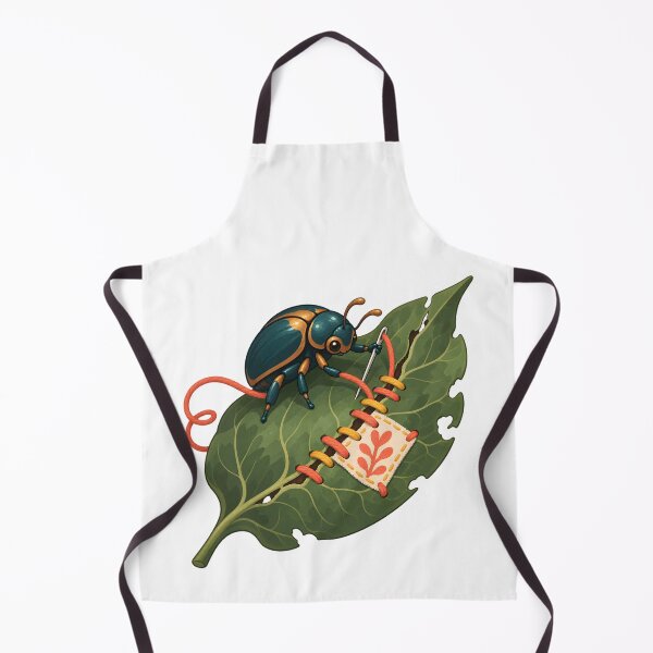 Item preview, Beetle Repairing a Torn Leaf designed and sold by Philippa Shop.