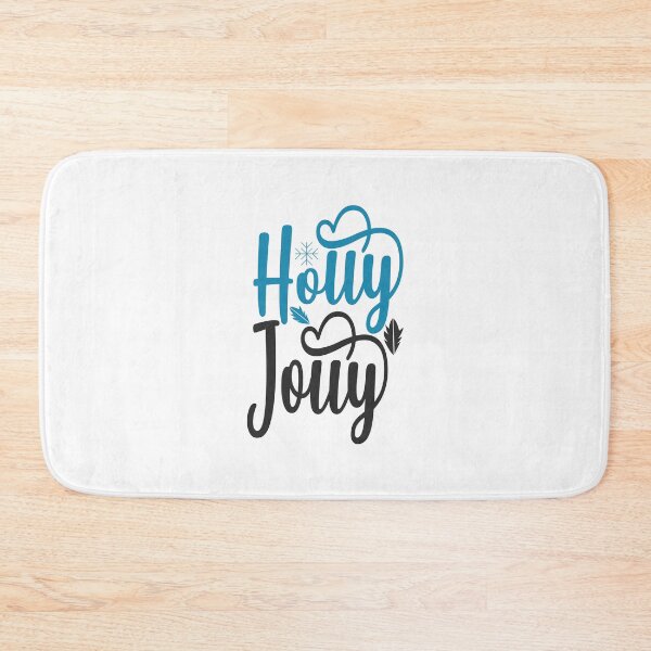 Item preview, Holly Jolly Christmas Quote Festive Holiday Christmas Vibes designed and sold by FuzionRaptor.