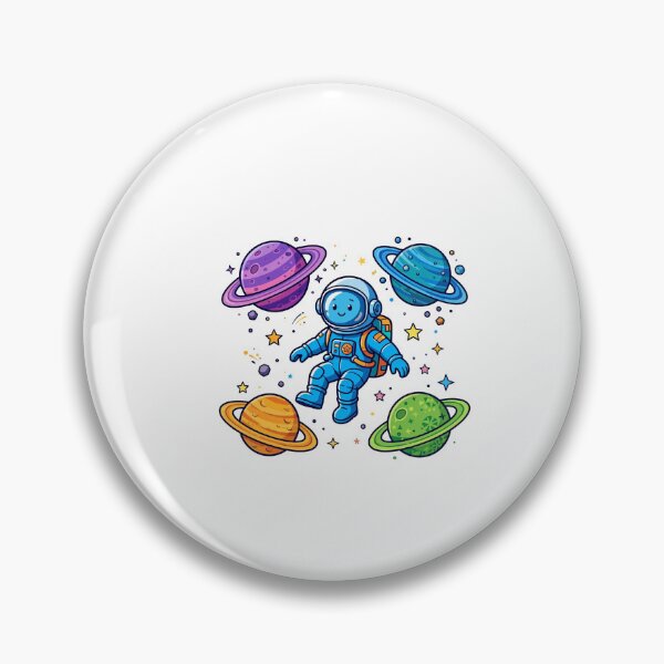 Item preview, Astronaut Among Planets designed and sold by Nichely.