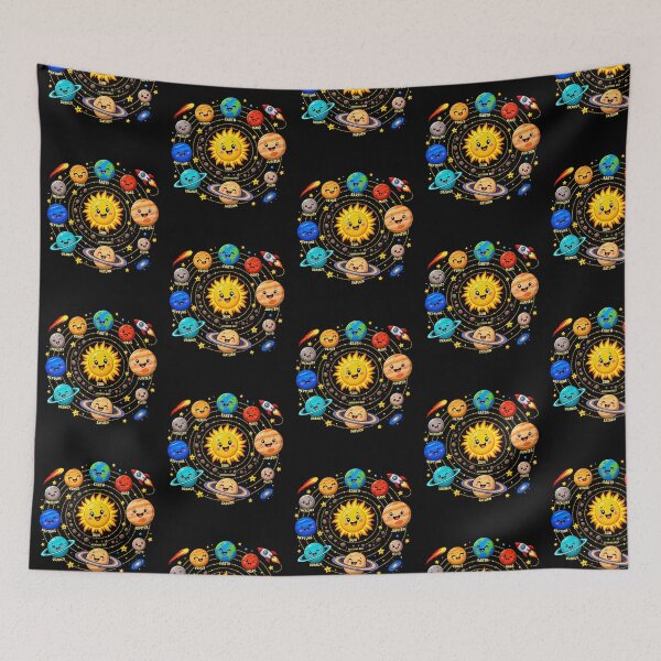 Item preview, Girs Loves Planets Space System Lover Retro Solar designed and sold by Genius Geek.