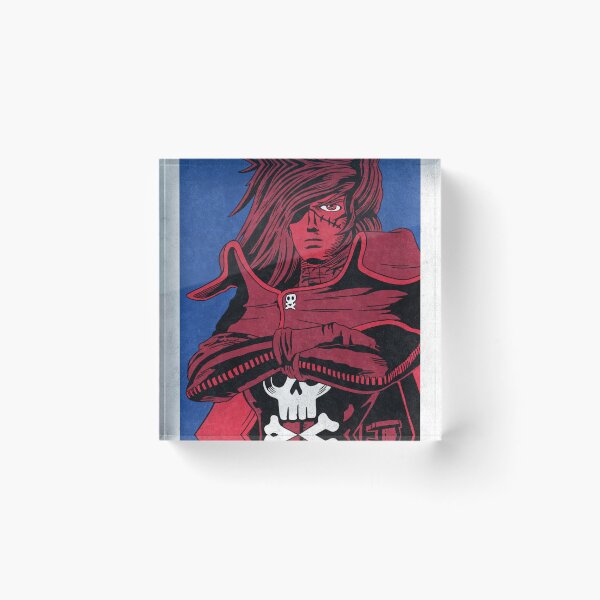 Item preview, CAPTAIN HARLOCK - Space Pirate Captain Harlock (Pop Art) designed and sold by FamousWeirdosRB.