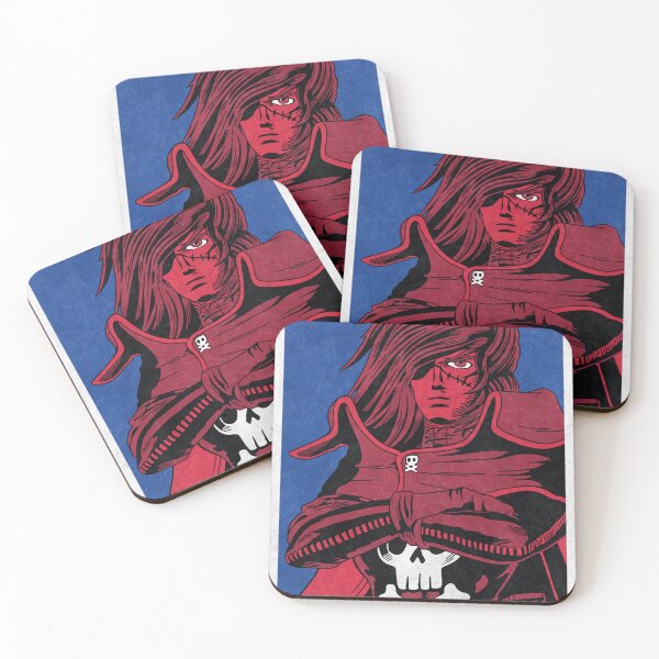 Item preview, CAPTAIN HARLOCK - Space Pirate Captain Harlock (Pop Art) designed and sold by FamousWeirdosRB.
