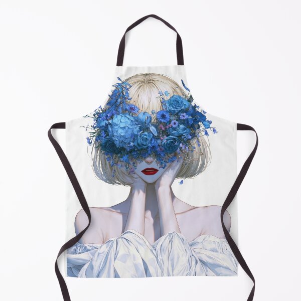 Item preview, Blue Bloom Hidden in Flowers designed and sold by kaipapershop.