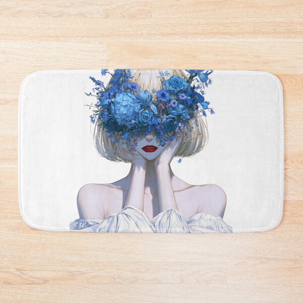 Item preview, Blue Bloom Hidden in Flowers designed and sold by kaipapershop.