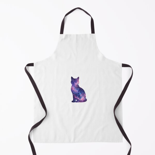 Item preview, Galaxy Cat Silhouette designed and sold by Nichely.