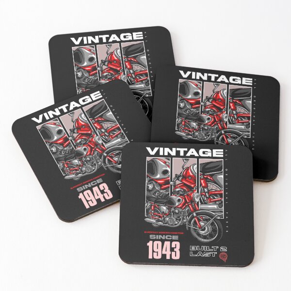 Item preview, Vintage Motorcycle Bikers Motorbike Birthday 1943 designed and sold by JRRTs.