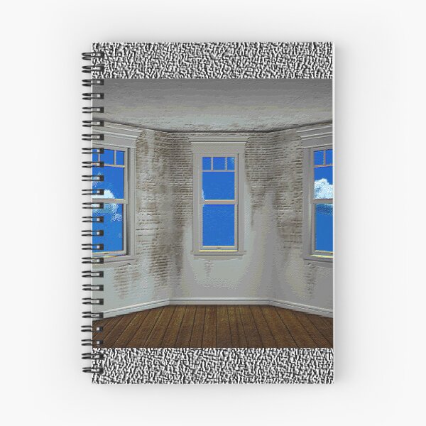 Item preview, ventanas renderizadas cielo estático designed and sold by retro_hobbie_shop.