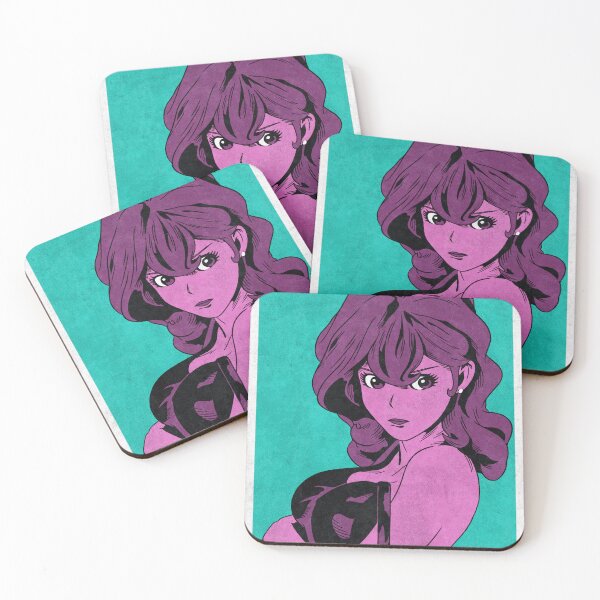 Item preview, FUJIKO MINE - Lupin the 3rd (Pop Art) designed and sold by FamousWeirdosRB.